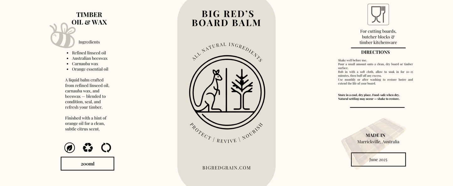 Big Red Board Balm